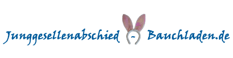 Junggesellenabschied mit Bauchladen, JunggesellInnenabschied Wedemark, Logo